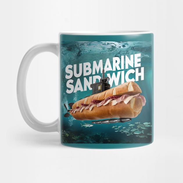 A submarine sandwich by Dizgraceland